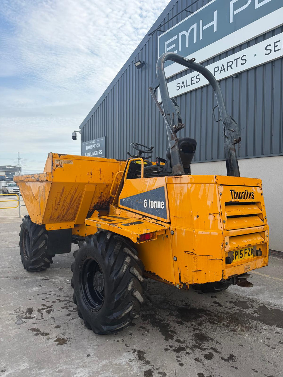 Used 2015 Thwaites 6t Straight Tip Dumper