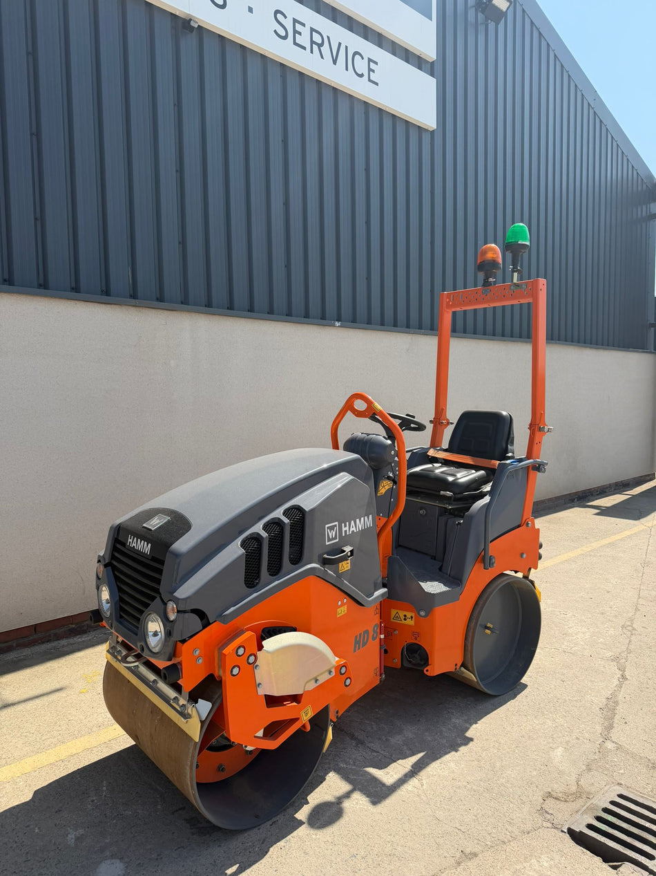 New / Unused 2025 HAMM HD8 Roller